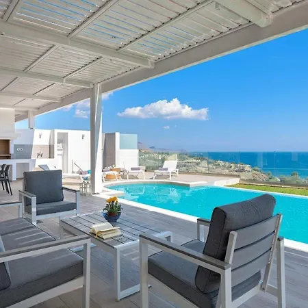 Executive Rhodes Villa Villa Gaia Stunning Sea Views 3 Bedrooms Lindos Villa