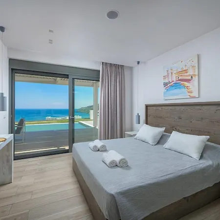 Executive Rhodes Villa Villa Gaia Stunning Sea Views 3 Bedrooms Lindos Willa Líndos